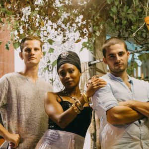 Soul Candy, band, before a performance