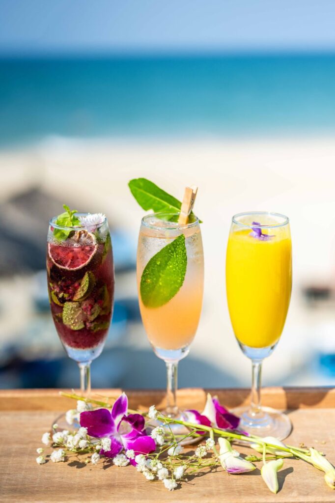 three new signature cocktails at the Sunset Cocktail Tasting - Shore Club, An Bang Beach - April 2024