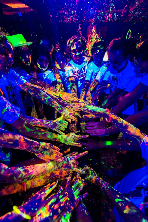 Let's Paint and Party - Neon Waves Luma Paint Party - Shore Club, An Bang Beach 